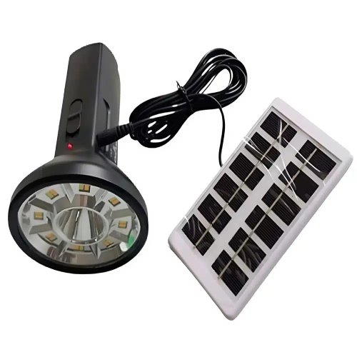 LED ліхтар-світильник на сонячній батареї Solar Flashlight CL-058