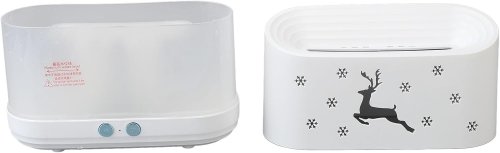 Ультразвуковий зволожувач повітря EL-JS1 з підсвічуванням і ефектом полум’я