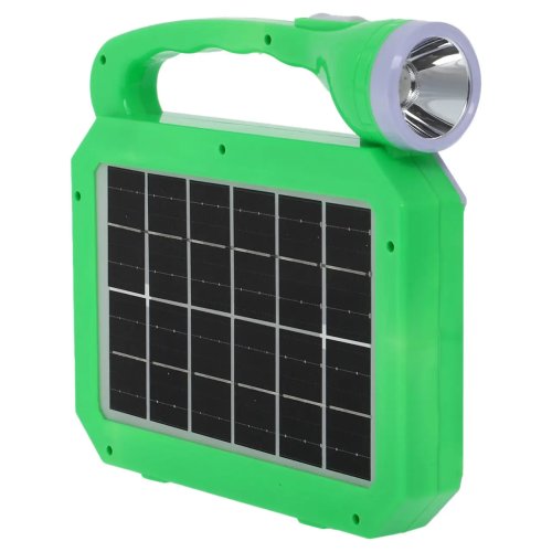 Переносний LED ліхтар D-2010 JA-2002 із сонячною панеллю для туризму та відпочинку