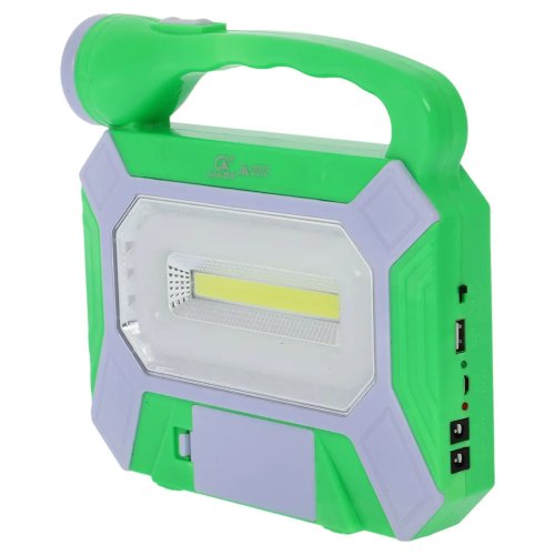 Переносний LED ліхтар D-2010 JA-2002 із сонячною панеллю для туризму та відпочинку