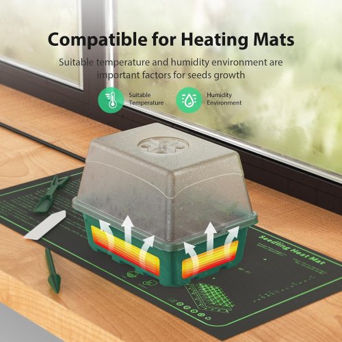 Універсальний набір лотків GrowBox для пророщування рослин зі LED-підсвічуванням