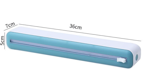 Настінний диспенсер Saran для харчової плівки та фольги, з різаком