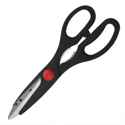 Кухонний набір ножів UNIQUE UN-1837, чорний комплект ножів для кухні