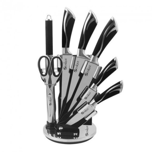 Кухонний набір ножів UNIQUE UN-1834 з нержавіючої сталі (комплект)