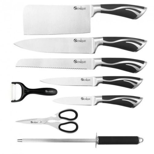 Кухонний набір ножів UNIQUE UN-1834 з нержавіючої сталі (комплект)