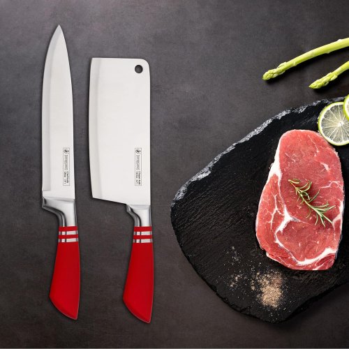 Набір кухонних ножів UNIQUE UN-1832 з нержавіючої сталі