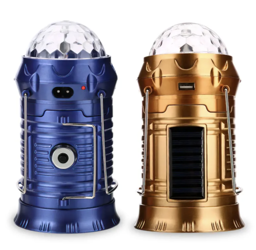 Багатофункціональний кемпінговий ліхтар SX-6888T з ефектом полум’я та диско-підсвіткою D-1977