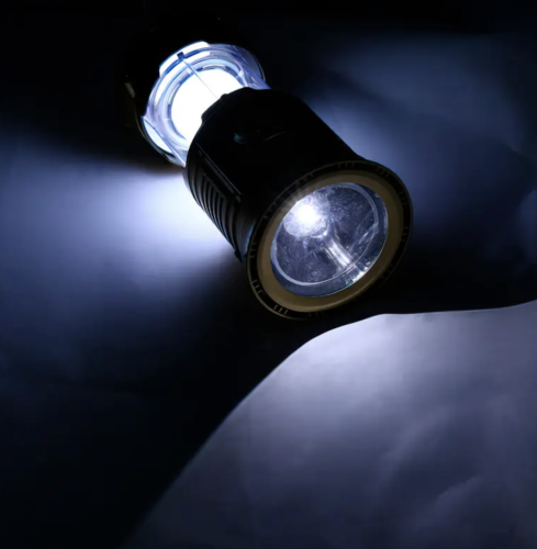 Багатофункціональний кемпінговий ліхтар SX-6888T з ефектом полум’я та диско-підсвіткою D-1977