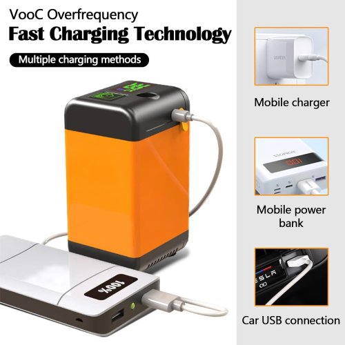 Портативний похідний душ Outdoor Shower 1402 з акумулятором 7800 mAh