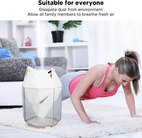 Портативний зволожувач повітря Kinscoter Guardian Wolf SH-L162, голова вовка, 650 мл