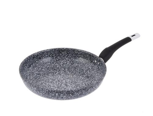 Глибока сковорода UNIQUE UN-5114-22 з кришкою, антипригарне гранітне покриття