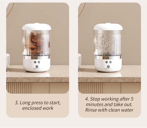 Портативна міні-пральна машинка USB 1505 для дому й подорожей (через USB)