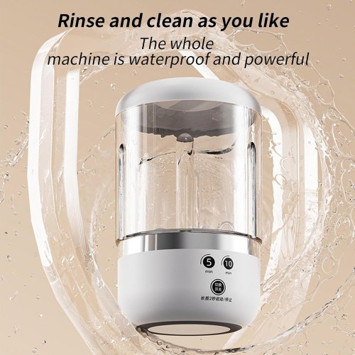 Портативна міні-пральна машинка USB 1505 для дому й подорожей (через USB)