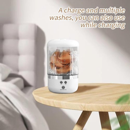 Портативна міні-пральна машинка USB 1505 для дому й подорожей (через USB)