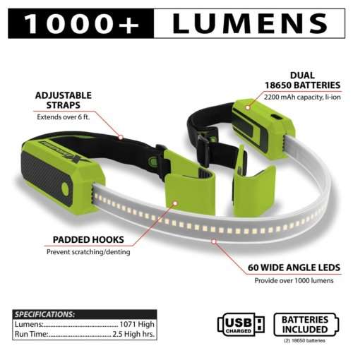 Авто LED-підсвітка під капот EMERGENCY LIGHT STRIP m3/MA-30, LED-панель 36 см