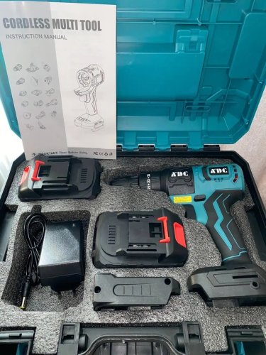 Набір акумуляторних інструментів 13‑в‑1 у кейсі 21V YN‑43 для дому та професійних робіт