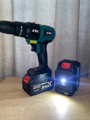 Набір акумуляторних інструментів 13‑в‑1 у кейсі 21V YN‑43 для дому та професійних робіт