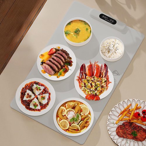 Багатофункціональний електрокилимок-підігрівач для їжі 1091 із сенсорним керуванням