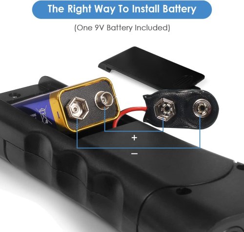 Ультразвуковий відлякувач собак ZF853E/5039 Super Ultrasonic Dog Chaser з ліхтариком, універсальний