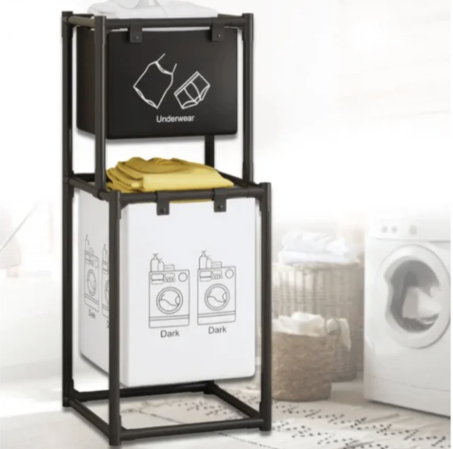 Кошик для білизни SKLM-23 — стильний і практичний органайзер для зберігання