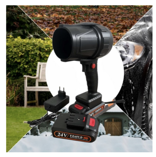 Турбореактивний ручний вентилятор-повітродувка XL-1589, акумуляторний, до 70 м/с