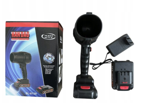 Турбореактивний ручний вентилятор-повітродувка XL-1589, акумуляторний, до 70 м/с