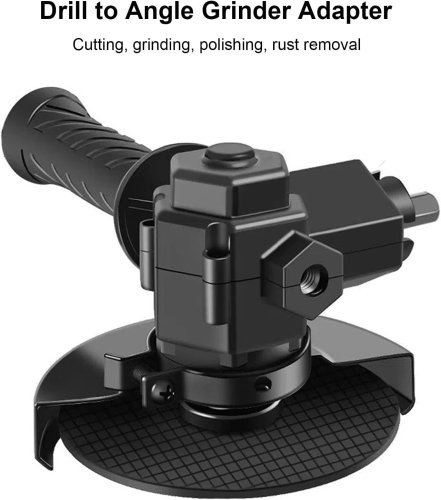 Насадка-болгарка 308M для дриля/шуруповерта — універсальна кутова шліфмашина