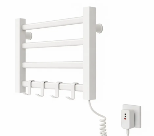 Електрична настінна рушникосушка для ванної GN-7401-W (сушка для рушників)