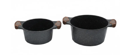 Набір каструль RAF R-80004 5в1 з антипригарним покриттям (кухонні каструлі)