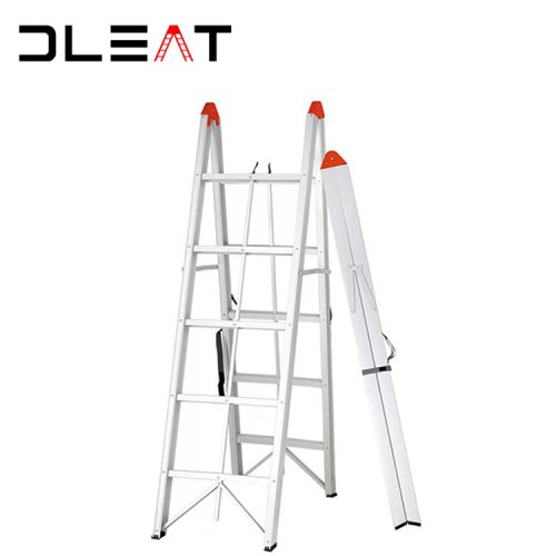 Складна алюмінієва драбина-стрем’янка JDT1020S05, портативна 4-ступенева