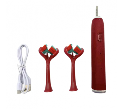 Акумуляторна електрична зубна щітка Best New з подвійною головкою, ефективне чищення