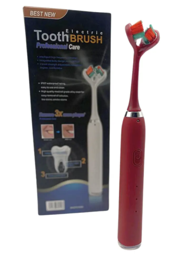 Акумуляторна електрична зубна щітка Best New з подвійною головкою, ефективне чищення