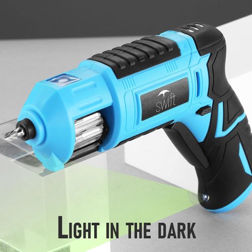 Акумуляторний портативний шуруповерт DOMOTEC 3.6V з барабаном для біт