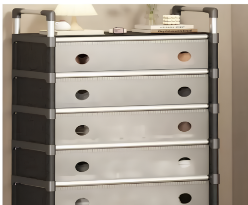 Полиця-органайзер для взуття й сумок SKLM-34 — компактне зберігання