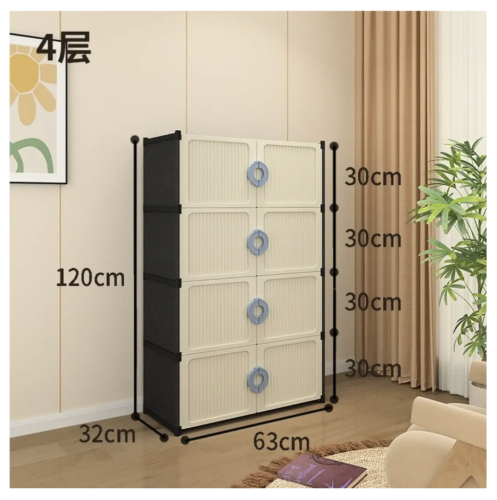 Закрита полиця-шафа для взуття SNG08 для зберігання взуття вдома