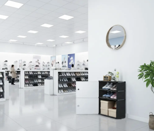 Шафа-полиця для взуття BXG-02 із закритим стелажем для зберігання у вбиральні