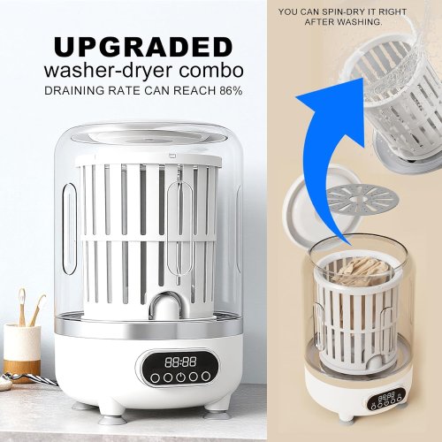 Міні пральна машинка 3-в-1 Laundry Cup для дому, компактна портативна