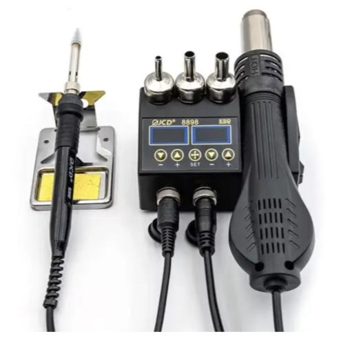 Паяльна станція Micro JCD 8898 80 Вт з термофеном, цифровий набір для пайки