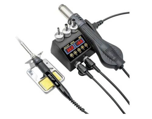 Паяльна станція Micro JCD 8898 80 Вт з термофеном, цифровий набір для пайки