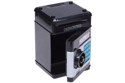 Дитячий сейф-скарбничка Number Bank: кодовий замок і купюроприймач