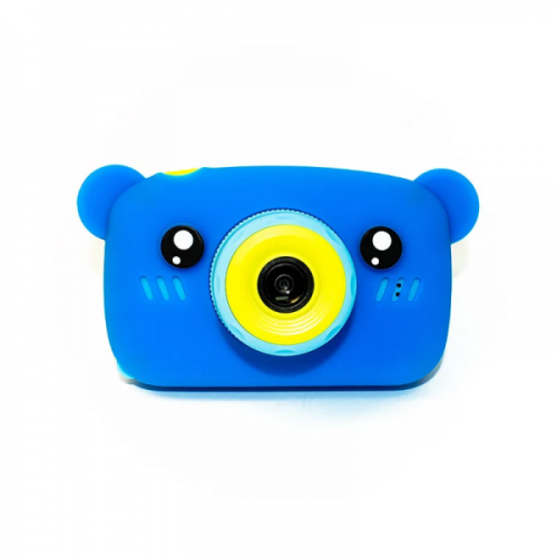 Дитячий цифровий фотоапарат BEAR ведмедик з іграми: камера для фото та відео дітям