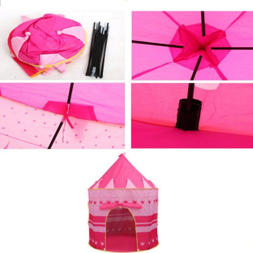 Дитячий ігровий намет «Замок принцеси» для дому та вулиці
(До 100 символів, без дублювань, природною українською.)
