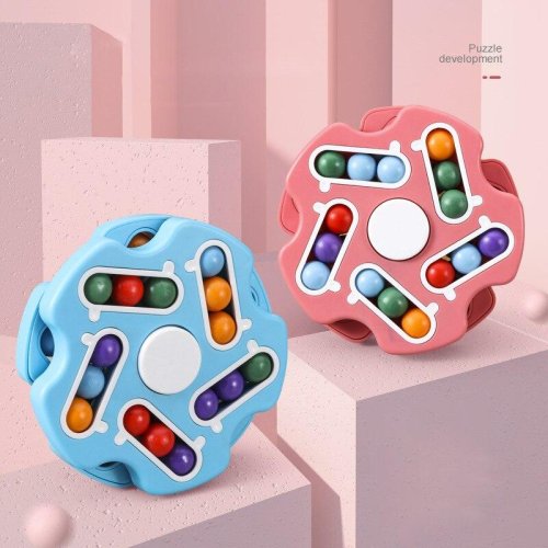 Антистрес-головоломка IQ Ball для дітей: фіджет-спінер та магічний куб (Magic Cube)