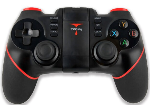 Бездротовий Bluetooth геймпад Terios T6 для Android, iOS, Smart TV та PC