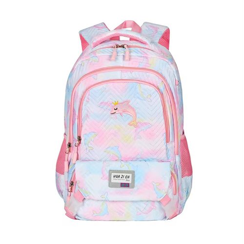 Дитячий шкільний рюкзак 3 в 1 для дівчаток «Дельфінчик» (набір: рюкзак+сумка+пенал)