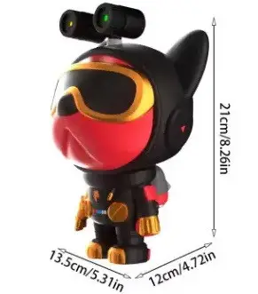 Лазерний нічник-проектор Nebula Dog «Собака-астронавт» — космос і зоряне небо