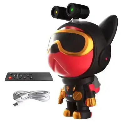 Лазерний нічник-проектор Nebula Dog «Собака-астронавт» — космос і зоряне небо