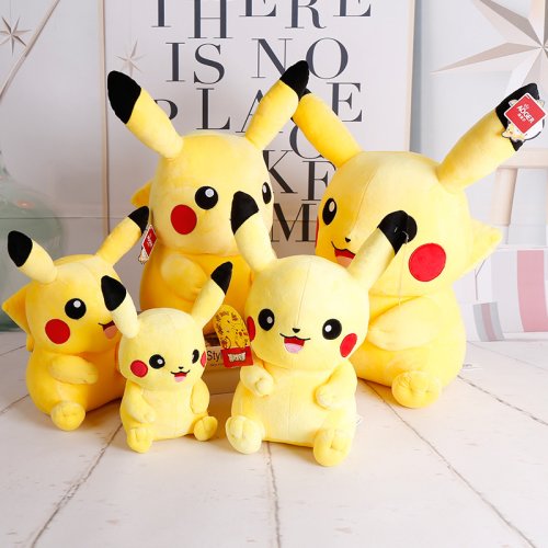 М’яка іграшка-обіймашка Пікачу, антистрес подушка 65 см