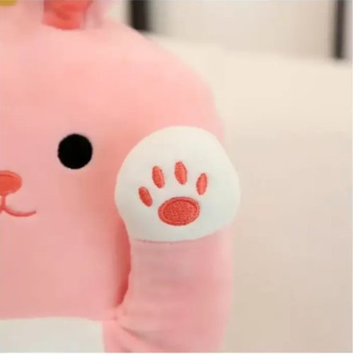 М’яка іграшка-подушка Заєць 70 см — дитяча плюшева обнімашка для сну та обіймів