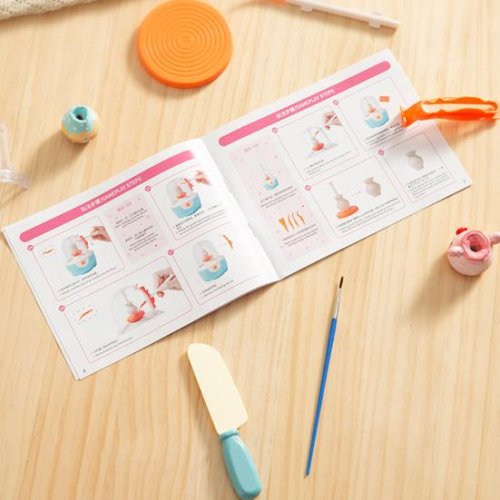 Дитяче міні гончарне коло: набір для творчості, ліплення та майстерні вдома